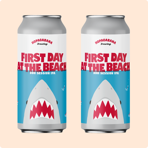 FIRST DAY AT THE BEACH (2x)